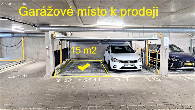 Prodej garážového stání v centru Brna