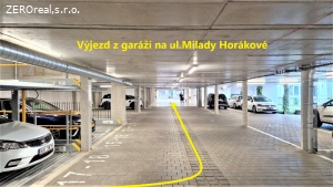 Prodej garážového stání v centru Brna